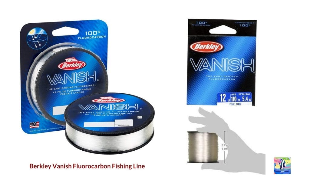 Berkley Vanish linia de pescuit Fluorocarbon - cea mai bună linie de pescuit pentru păstrăv 2020