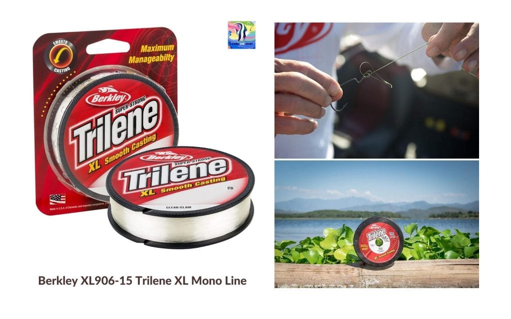 Berkley XL906 - 15 Trilene XL Mono Line-beste fiske linje for ørret 2020