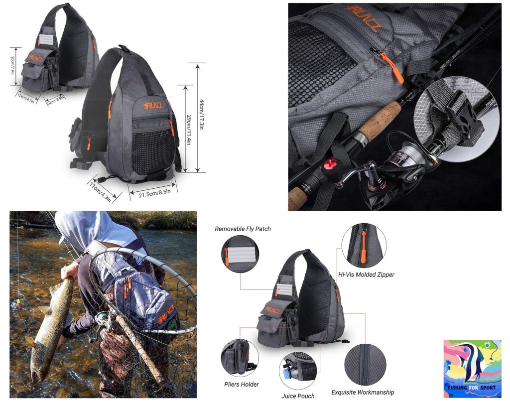 RUNCL Fishing Tackle Storage Bag-best fishing tackle bag