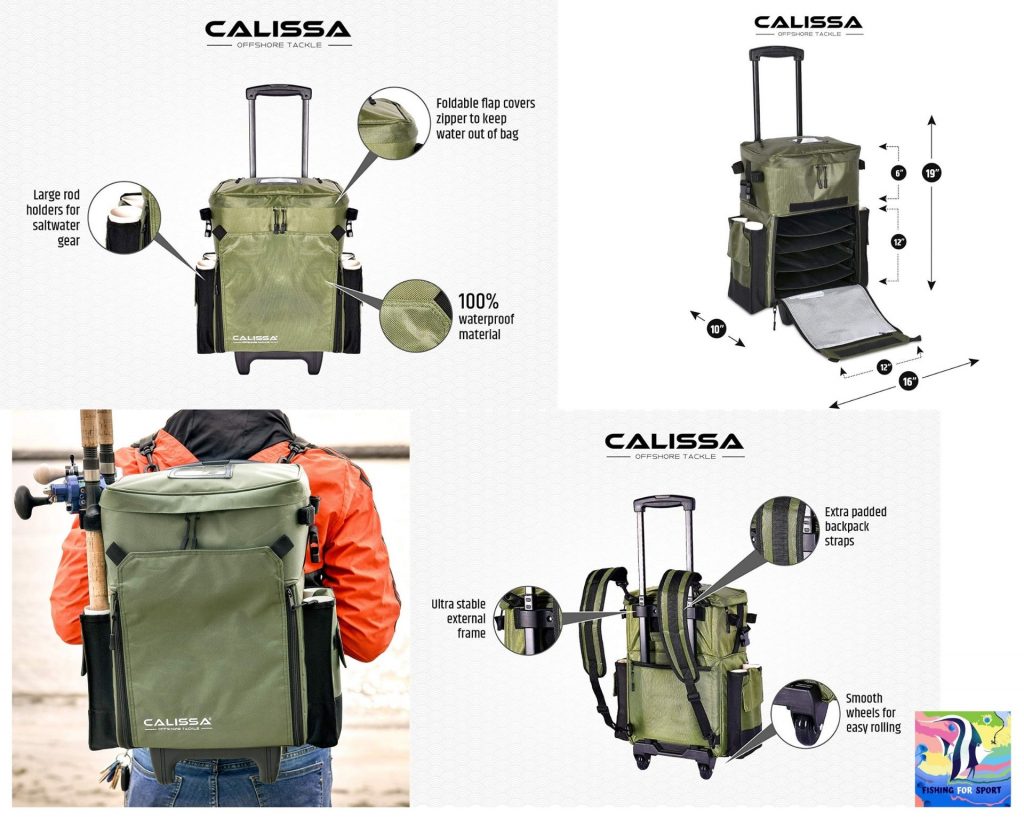 The X-Large Recon Rolling Fishing Backpack Review